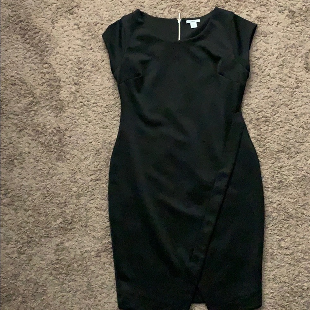 Black bar III body con dress